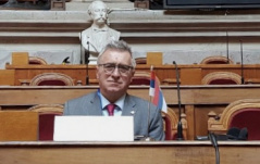 6 June 2019 Member of the National Assembly’s standing delegation to IPU Dr Milorad Mijatovic at the regional seminar on achieving the Sustainable Development Goals in Lisbon